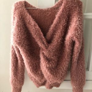 Hippie Rose crisscross sweater